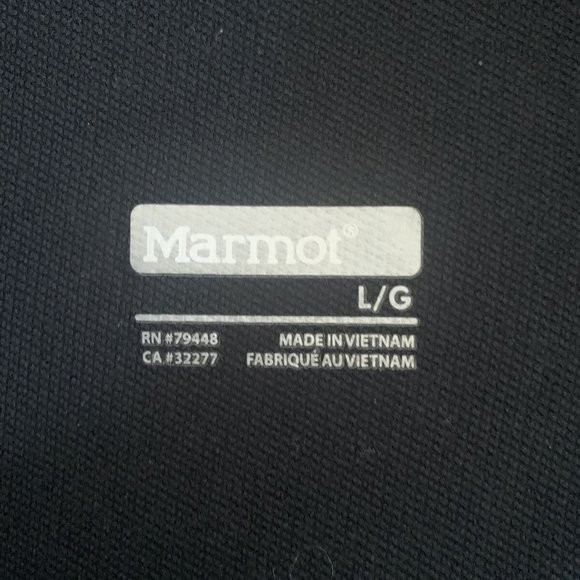 Marmot Bero Softshell Jacket Men’s size Large Windproof Black L900936 M3A - Picture 6 of 10